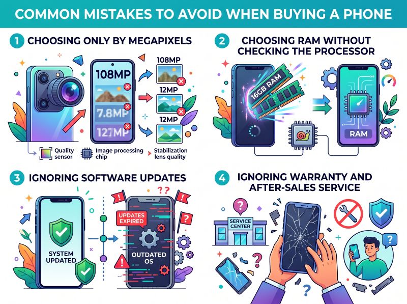 Common Mistakes to Avoid When Buying a Phone